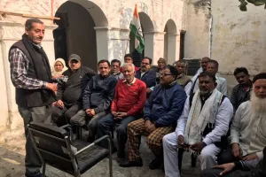 मुरादाबाद : जिलाध्यक्ष असलम खुर्शीद ने कहा- 'हाथ से हाथ जोड़ो' अभियान को मिलकर बनाएं सफल